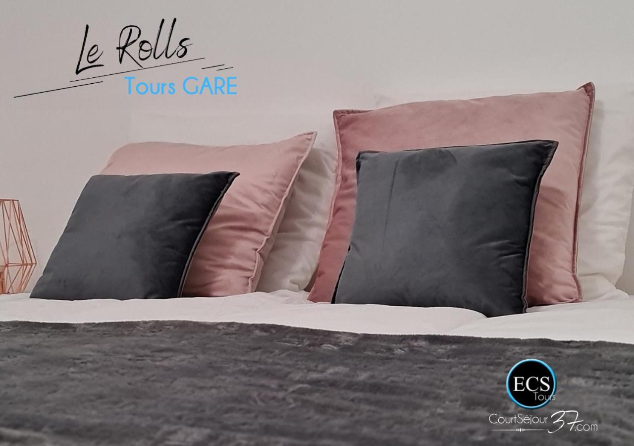 Le Roll's - Centre ville - Proche Gare - Parking privé Tours Esterno foto